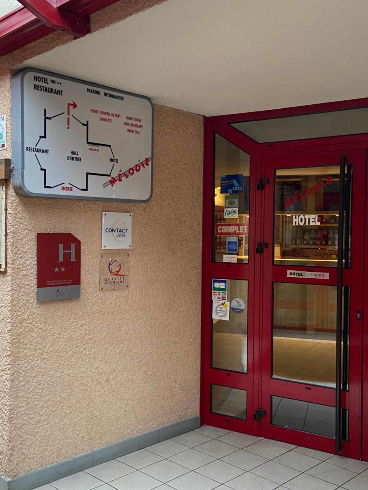 Hotel Melodie Bellignat Zewnętrze zdjęcie